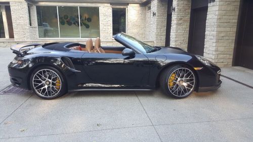 2015 porsche 911 turbo s all leather interior carbon fiber burmester audio