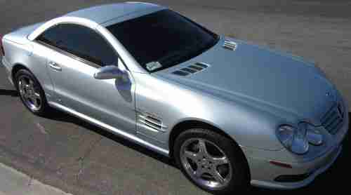 2004 Mercedes-Benz SL55 AMG Base Convertible 2-Door 5.5L, image 2