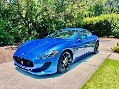 2013 maserati gran turismo 2dr coupe sport