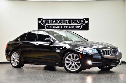 2011 bmw 535i sedan auto black leather navigation