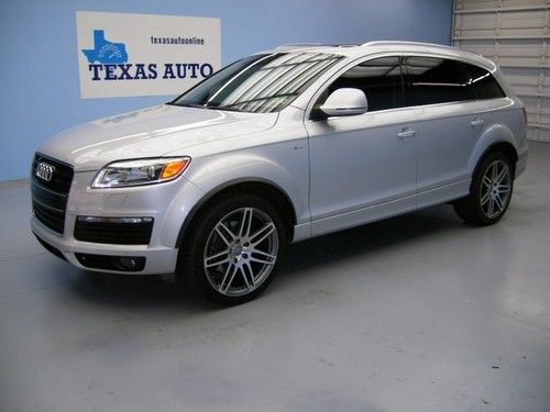 We finance!!!  2008 audi q7 4.2 quattro awd s-line pan roof nav rcam 3rd row 6cd