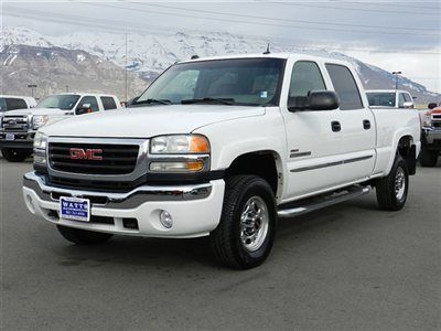 Crew cab slt 4x4 duramax diesel allison leather heated seats low reserve price