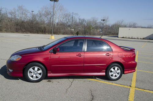 2004 toyota corolla s sedan 4-door 1.8l