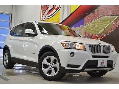 11 bmw x3 28i awd heated seats heated steering wheel financing 45k clean