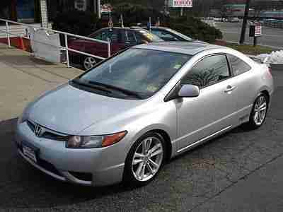 NO RESERVE 2006 HONDA CIVIC SI COUPE 2DR 2.0L 6-SPD SUNROOF ONE OWNER COOL!, image 11