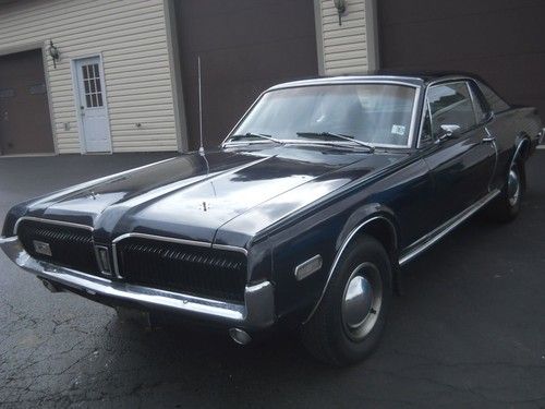 1968 mercury cougar rare manual trans solid colorado car