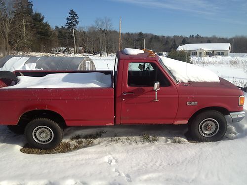 1988 ford f-150 xl standard cab pickup 2-door 4.9l