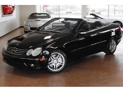 2004 mercedes-benz clk55 amg automatic 2-door convertible