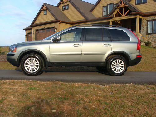 2008 volvo xc90 3.2 sport utility 4-door 3.2l awd,heated leather, factory nav.