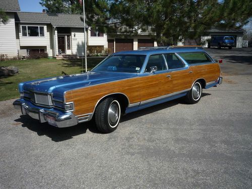 1974 mercury grand marquis colonial park station wagon