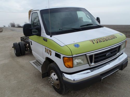 2003 ford e-450 7.3 turbo diesel truck/ van cutaway