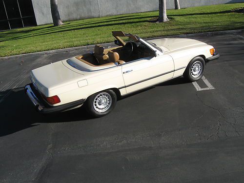 1982 mercedes benz 380sl roadster pristine original low miles no reserve