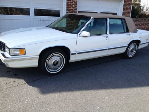 1993 cadillac deville,68k miles,truly owned by little old lady,one owner