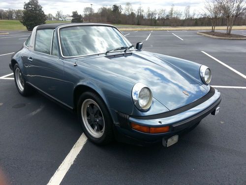 1978 porsche targa convertible sport coupe 911sc ** estate sale **