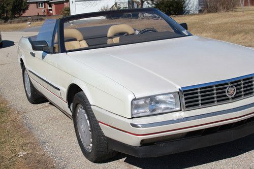 1990 cadillac allante value leader convertible 2-door 4.5l