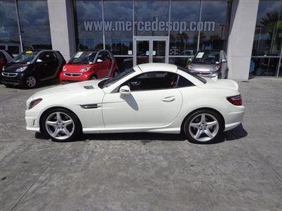 2012 mercedes benz slk250 roadster certified pre owned hardtop convertible red