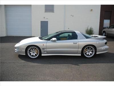 Pontiac trans am  ws6 firebird coupe  6sped silver sling shot edition 1400miles