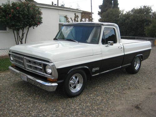 1971 ford f100 short bed super clean street rod w/460 c6 410posi