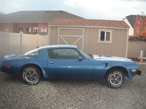 1978 pontiac firebird trans am  **no reserve**