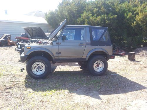 1987 turbo diesel suzuki samurai jx sport utility 2-door 1.6l