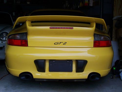 Porsche gt2 twin turbo evom4 porsche serviced great shape w/extras