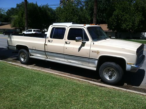 1985 chevy k30 crew cab 4x4 gearvendor front dana 60 np205 gear vendor silverado