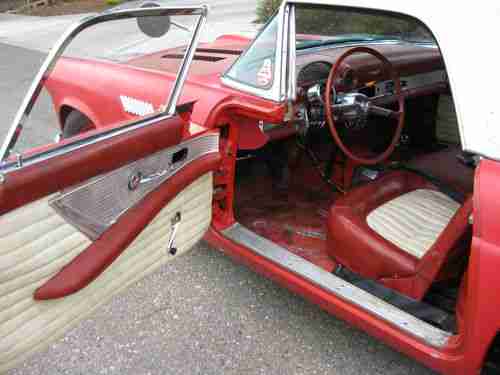 1955 Ford Thunderbird Ca Black Plate Barnfind Hot Rod, image 6