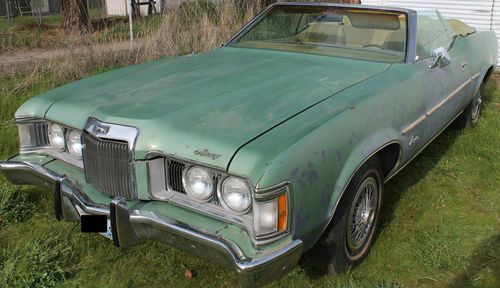 1973 mercury cougar convertible