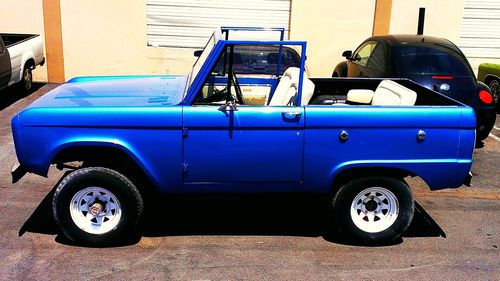 Restored classic ford bronco sport build up,new paint, interior, uncut clean