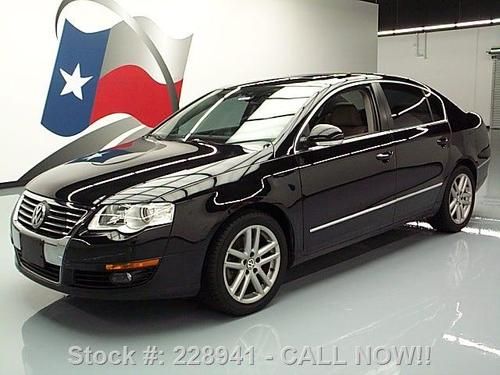 2008 volkswagen passat lux turbo htd leather sunroof!!  texas direct auto