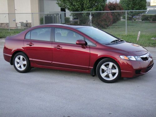 2010 honda civic lx-s low miles free shipping