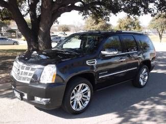 2012 cadillac escalade black platinum!