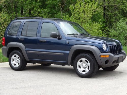 2004 jeep liberty limited sport utility 4-door 3.7l