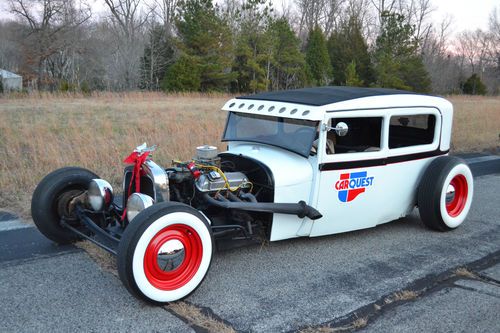 1929 ford model a sedan rat rod hot rod