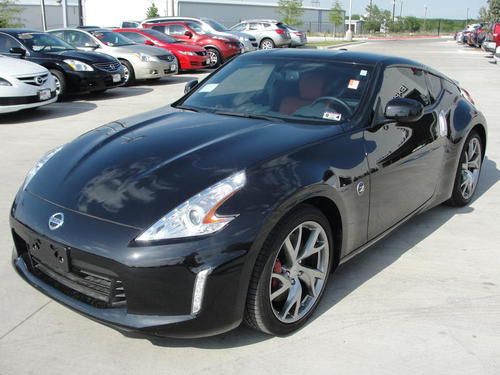 2013 nissan 370z touring persimmon orange coupe new