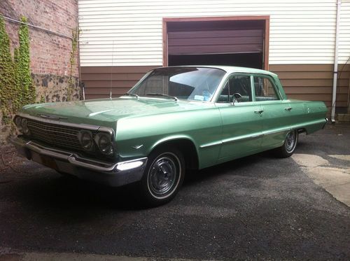 1963 chevrolet bel air sedan 327 v8