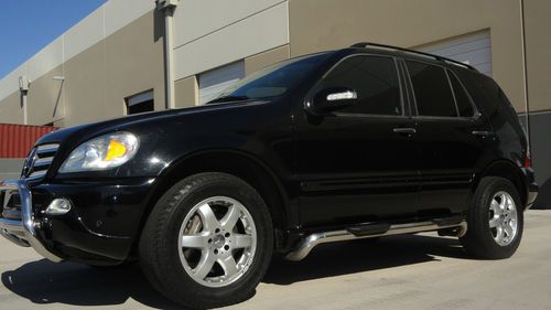 2004 mercedes-benz ml500 base sport utility 4-door 5.0l