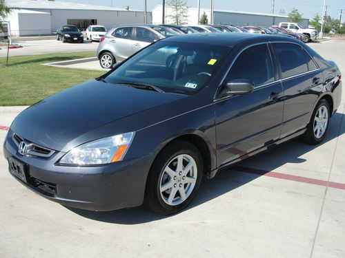 2003 honda accord ex sedan 4-door 3.0l v6 leather low miles