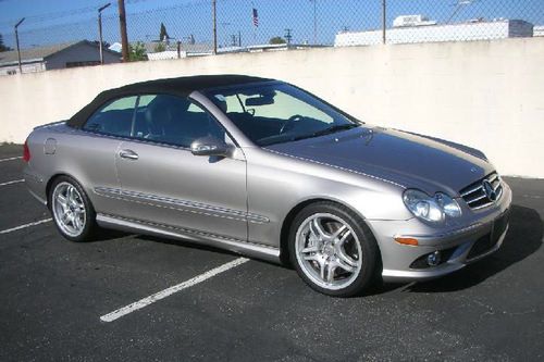 Mercedes-benz clk55 amg convertible