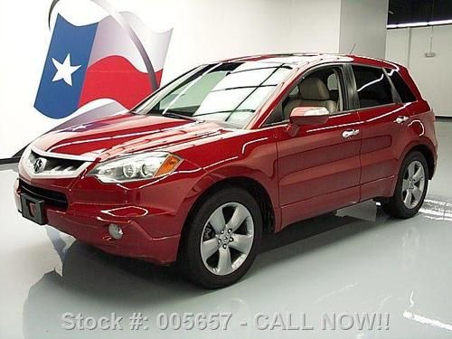 2007 acura rdx turbo sh-awd htd leather sunroof 75k mi texas direct auto