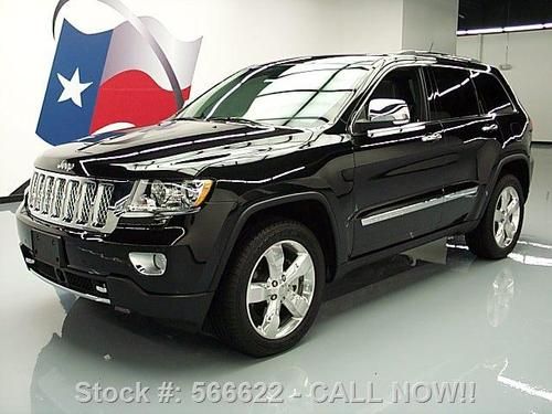 2013 jeep grand cherokee 4x4 overland hemi nav 20's 5k texas direct auto