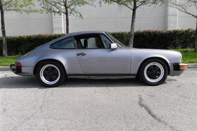 1987 911 carrera g50 coupe 5 speed 3.2 liter last of the g series