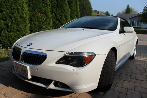 2005 BMW 645Ci Premium  Convertible 2-Door 4.4L No reserve!! Low mile!!, image 5