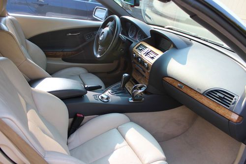 2005 BMW 645Ci Premium  Convertible 2-Door 4.4L No reserve!! Low mile!!, image 11