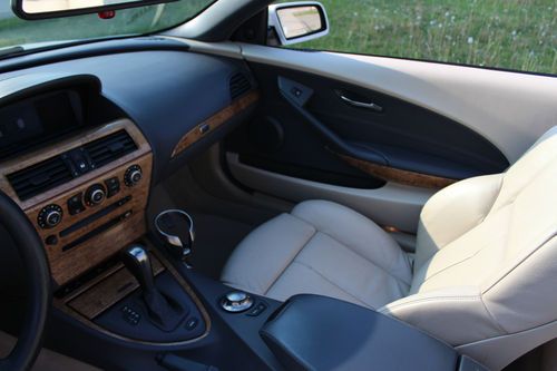 2005 BMW 645Ci Premium  Convertible 2-Door 4.4L No reserve!! Low mile!!, image 14