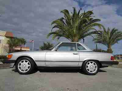 1986 MERCEDES BENZ 560SL CONVERTIBLE HARTOP VERY CLEAN GOOD CONDITION, US $9,995.00, image 2