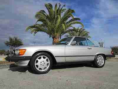 1986 MERCEDES BENZ 560SL CONVERTIBLE HARTOP VERY CLEAN GOOD CONDITION, US $9,995.00, image 3