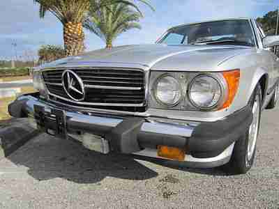 1986 MERCEDES BENZ 560SL CONVERTIBLE HARTOP VERY CLEAN GOOD CONDITION, US $9,995.00, image 9