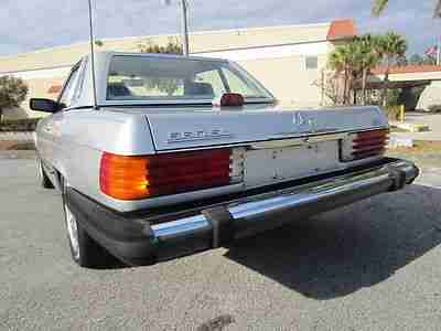1986 MERCEDES BENZ 560SL CONVERTIBLE HARTOP VERY CLEAN GOOD CONDITION, US $9,995.00, image 16