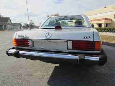 1986 MERCEDES BENZ 560SL CONVERTIBLE HARTOP VERY CLEAN GOOD CONDITION, US $9,995.00, image 18